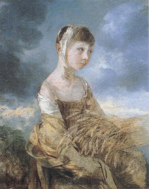 Thomas Gainsborough Margaret Gainsborough Gleaning Spain oil painting art